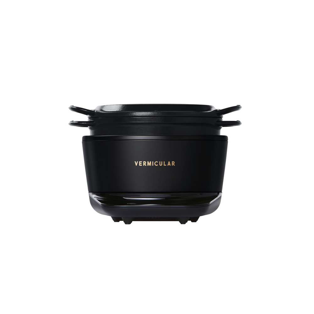 【Vermicular】IH MINI琺瑯鑄鐵電子鍋-尊爵黑(電子鍋/電子鑄鐵鍋/IH電子鍋/鑄鐵鍋/萬用鍋)