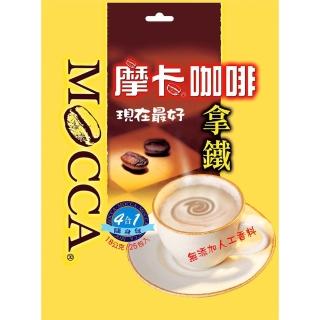【Mocca 摩卡】拿鐵咖啡即溶咖啡2袋(18g/25包/袋)