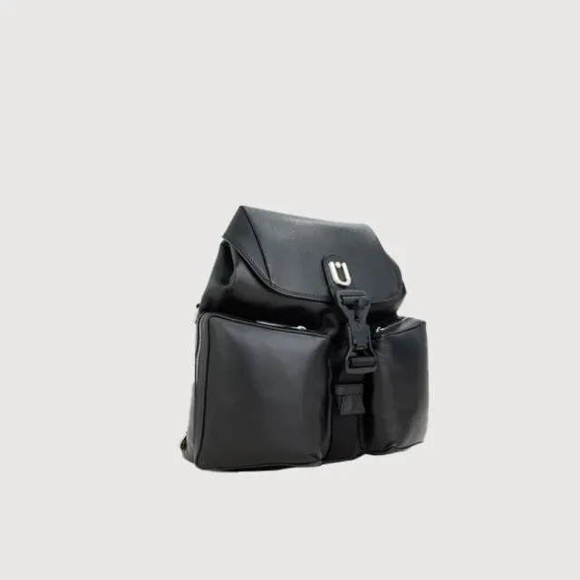 【BRAUN BUFFEL 德國小金牛】福利出清品 亞斯賓 後背包-黑色(BF544-62-BK) 男包送禮推薦