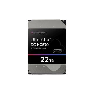 【WD 威騰】Ultrastar DC HC570 22TB 3.5吋 7200轉 企業級內接硬碟(WUH722222ALE6L4)