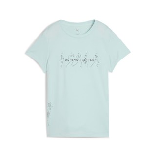 【PUMA官方旗艦】跑步系列Slogan圖樣短袖T恤 女性 52655550