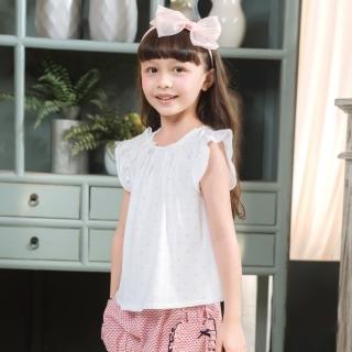 【ANNY’S 安妮公主】雙蝴蝶結造型春夏款荷葉袖透氣襯衫(3170白色)