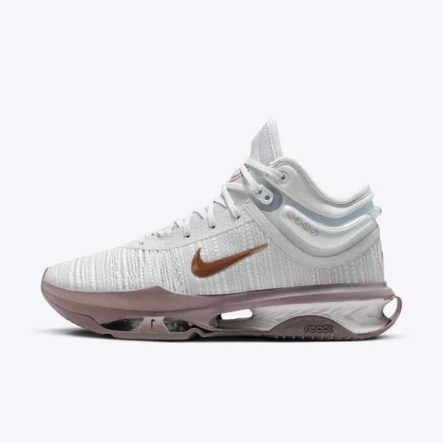 【NIKE 耐吉】Air Zoom G.t. Jump 2 EP 男 籃球鞋 實戰 氣墊 灰 藕紫(DJ9432-004)