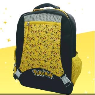 【POKEMON 精靈寶可夢】寶可夢書包 兒童書包 國小書包 休閒後揹包 減壓書包(大容量運動風兒童揹包)