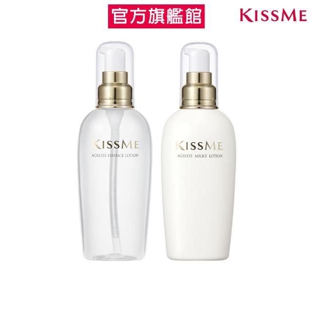 【KISSME 奇士美】煥妍金萃保濕必敗組(化粧水200ml+柔軟乳液200ml)