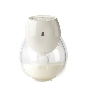 【Snowbear 小白熊】智允 免手持穿戴式電動吸乳器1入(擠乳器 吸乳器 擠奶器 電動吸乳器 集乳器 吸奶器)