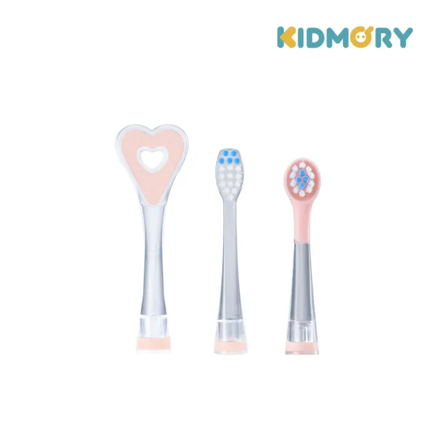 【KIDMORY】兒童炫彩音波電動牙刷(兒童電動牙刷 牙醫推薦 內附3種刷頭KM-266)