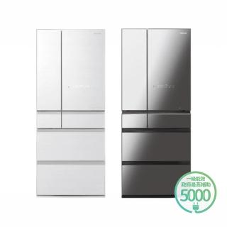 【Panasonic 國際牌】日本製550公升鏡面六門變頻電冰箱(NR-F551WX)