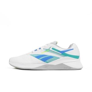 【REEBOK】Nano X4 男 訓練鞋 多功能 運動 健身 重訓 支撐 透氣 緩震 膠底 白藍(100204671)