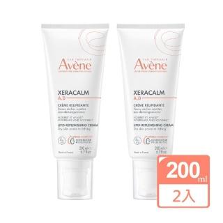 【Avene 雅漾】舒緩乾癢霜200ml(二入組)