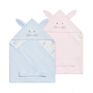 【奇哥】比得兔紗布包巾 75×75cm(安撫包巾 新生兒包巾 包被 蓋毯 蓋被 寶寶毯 嬰兒毯)
