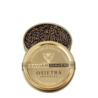 【CAVIAR GIAVERI 珈費裡】現貨！ 奧思迦魚子醬 50g(金蓋 Osietra)