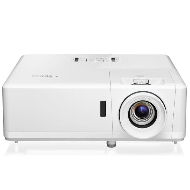 Optoma 奧圖碼 UHZ45 是一款頂級家用劇院4K雷射投影機，具備3800流明高亮度與2,000,000:1超高對比，提供細膩生動的4K UHD畫質（3840x2160）。支援16:9與16:10畫面比例，投射距離1.2m至9.9m，畫面尺寸可達0.84m至7.62m。採用雷射光源，燈泡壽命長達30,000小時，無需頻繁更換，內建喇叭並符合BSMI認證。白色系輕巧設計（5.1kg），適閤家庭娛樂與劇院體驗，三年的保固（需註冊）讓您安心使用。完美選擇4K家用投影機、雷射投影機與高解析度娛樂裝置。