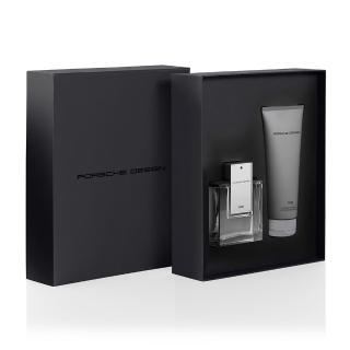 【Porsche Design 保時捷】純粹風格男性淡香水禮盒-淡香水100ml/2合1洗髮沐浴膠200ml(專櫃公司貨)