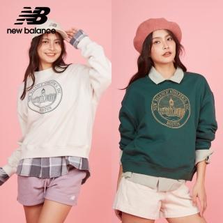 【NEW BALANCE】NB 刺繡學院風大學T 女性 米杏/綠/咖啡 WT43553LIT WT43553NWG WT43553ROK(美版 版型偏大)