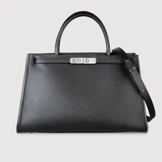 【BRAUN BUFFEL 德國小金牛】聖誕禮盒 交換禮物 台灣總代理 尤妮爾 公事包-黑色(BF867-65-BK)