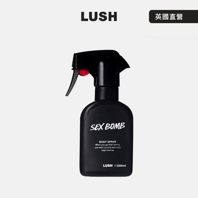 【LUSH 嵐舒】性感花香身體噴霧 200ml(香氛噴霧/茉莉花/依蘭依蘭/鼠尾草/花香)
