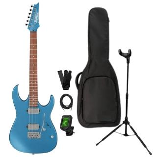 【IBANEZ】GRX120SP-MLM 電吉他+琴架豪華組 金屬淺藍(原廠公司貨)