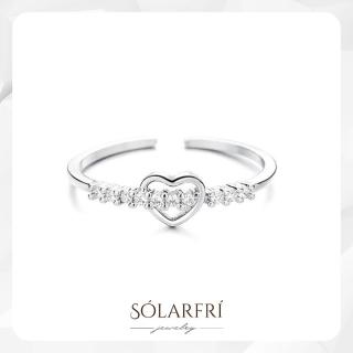 【SOLARFRi】輕奢閃耀戒指｜可調整戒圍大小禮盒包裝(閨蜜情人節女友母親老婆生日聖誕禮物)