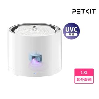 【Petkit 佩奇】智慧寵物迴圈活水機W4X-UVC版-無線馬達(智慧操控 靜音設計 UVC殺菌 寵物飲水機)