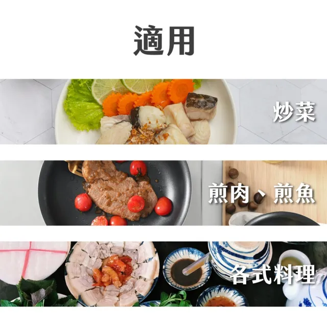 【MUHLER】歐洲 Nia大理石不沾炒鍋  灰藍30cm / 平煎鍋 不沾鍋