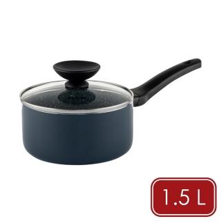 【MUHLER】歐洲 Nia附蓋大理石不沾牛奶鍋 1.5L / 醬汁鍋 煮醬鍋 牛奶鍋 雪平鍋