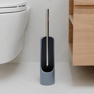 【UMBRA】Touch馬桶刷 煙灰藍 / 清潔刷 浴室清潔刷