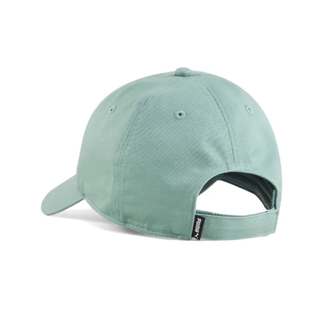 【PUMA】棒球帽 Basic NO.1 Patch 綠 白 可調帽圍 吸濕排汗 運動 老帽 帽子(025997-04)
