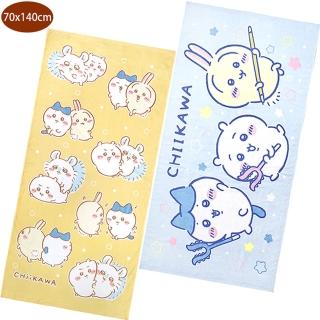 【TDL】吉伊卡哇浴巾卡通大浴巾70x140cm 677313/677979(生日禮物 聖誕節)