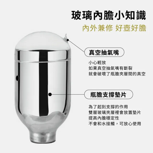 【Light Live】莫蘭迪色 玻璃內膽真空保溫壺-1.9L(保溫壺 保溫瓶 保溫杯 水壺)