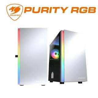 【COUGAR 美洲獅】PURITY RGB 電競機箱 電腦機殼(白色/Mini ITX / Micro ATX)