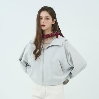 【GIORDANO 佐丹奴】女裝SORONA防潑水輕薄外套 Urban Commute系列(17 銀雪灰)
