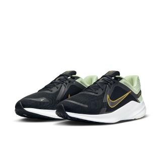 【NIKE 耐吉】慢跑鞋 男鞋 運動鞋 緩震 QUEST 5 黑 DD0204-301