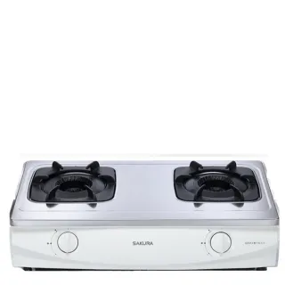 【SAKURA 櫻花】雙口台爐G5513瓦斯爐NG1/LPG(G-5513S基本安裝)