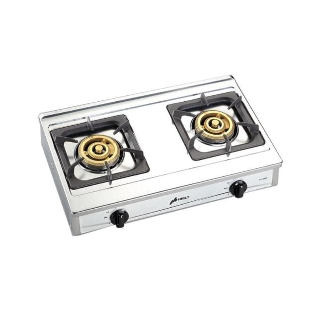 豪山牌 SC-2060-LPG 雙口瓦斯爐，採用不鏽鋼爐臺與傳統爐頭設計，壓電式點火方便安全使用。機體尺寸700×420×160mm，適合標準安裝，瓦斯消耗量10~11kW，提供高效烹飪效能。產自其他國家，BSMI許可字號R51155，享1年保固，是家用廚房理想選擇。