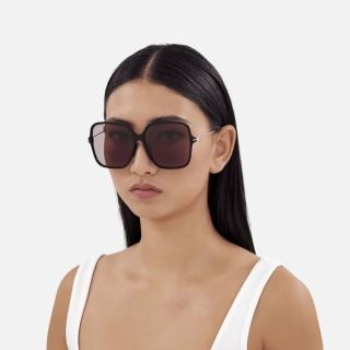 【GUCCI 古馳】方形抗UV太陽眼鏡(GG1267SA-003)