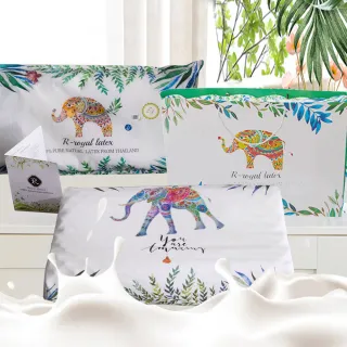 【三浦太郎】皇室泰國大象乳膠枕(泰國乳膠枕/枕頭/記憶枕)