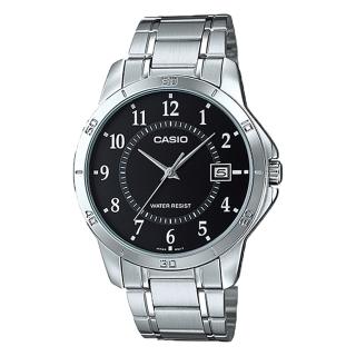 【CASIO 卡西歐】MTP-V004D-1B簡約設計 經典男指標錶(日期顯示)