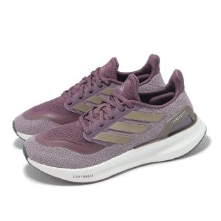 【adidas 愛迪達】慢跑鞋 Pureboost 5 W 女鞋 紫 灰 緩震 反光 運動鞋 愛迪達(IF9200)