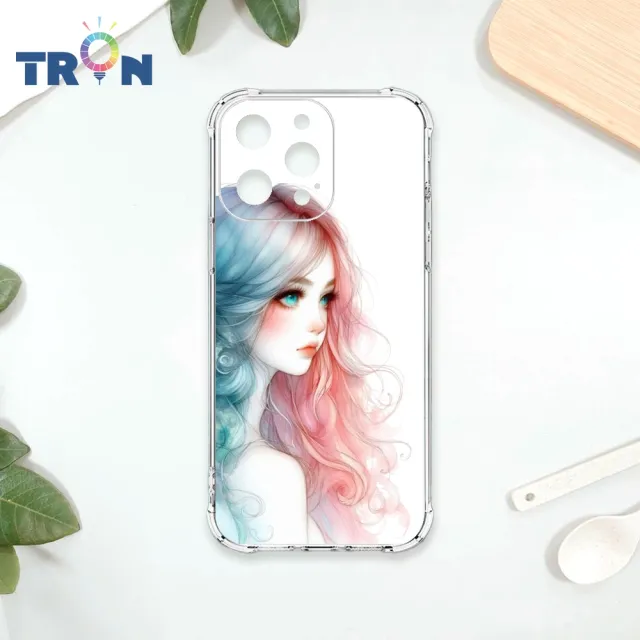 【TRON】OPPO系列 不愛笑的女孩 四角防摔軟殼手機殼(適用 OPPO A79)
