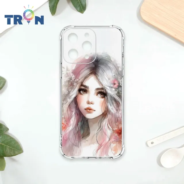 【TRON】OPPO系列 不愛笑的女孩 四角防摔軟殼手機殼(適用 OPPO A79)