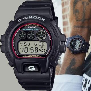 【CASIO 卡西歐】G-SHOCK 經典配色電子錶 學生錶 手錶 畢業禮物 送禮(DW-6900RL-1)