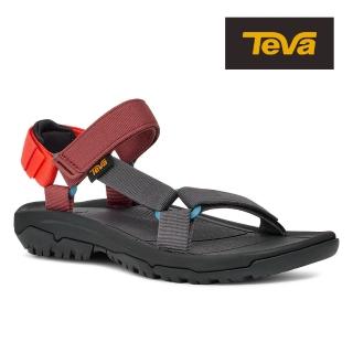 【TEVA】男涼鞋 機能運動涼鞋/雨鞋/水鞋 Hurricane XLT2 原廠(霧霾黑-TV1019234HZM)
