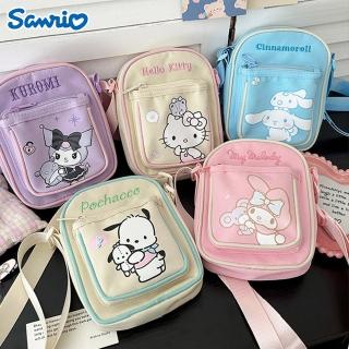 【SANRIO 三麗鷗】正版三麗鷗迷你斜揹包小方包(酷洛米/大耳狗/美樂蒂/凱蒂貓)