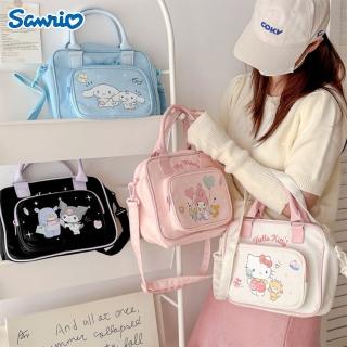 【SANRIO 三麗鷗】三麗鷗大容量通勤手提包斜揹包(酷洛米/大耳狗/凱蒂貓/美樂蒂)