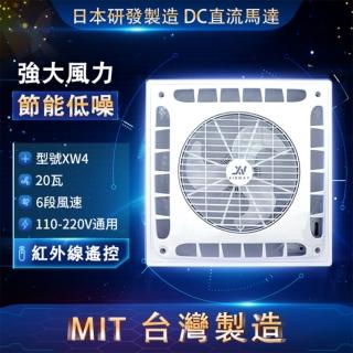 【Xinway 星威】臺灣製 輕鋼架DC循環扇 全電壓 XW4