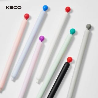 【KACOGREEN】POPUP 圓點標記造型圓珠筆 7入套組(黑色筆/用於筆記手帳/中性筆/KACO)