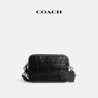 【COACH】蔻馳官方直營 CHARTER 19號斜背手袋-黑色(CW431)