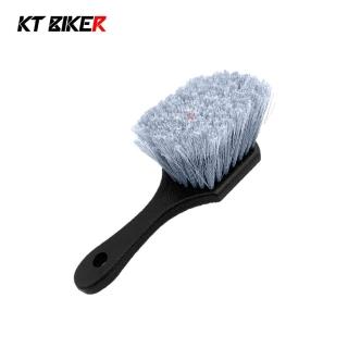 【KT BIKER】黑軟毛輪胎清潔刷(輪胎清潔 地毯清潔刷 汽車 地墊清潔刷 清潔刷 洗車工具 輪胎刷)