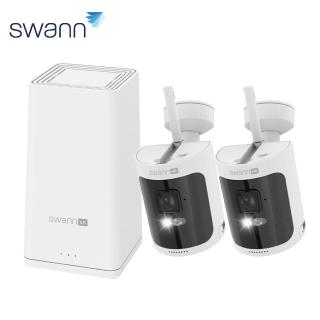 【Swann】4K Wi-Fi 無線NVR電池攝影機套裝系統 附128GB SD記憶卡(SONVK-AS4K128SD2)